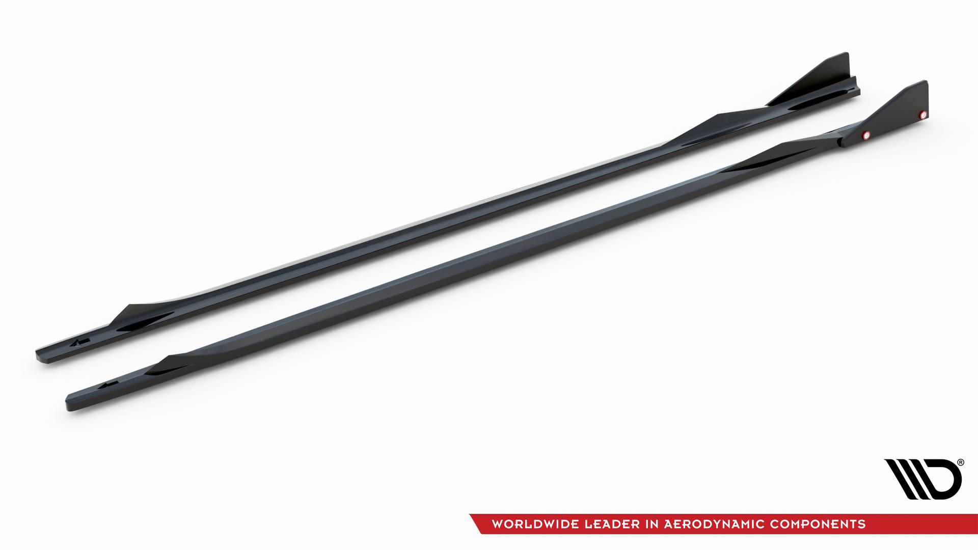 Street+ Seitenschweller Leisten V.2 + Flaps passend für BMW 2 Coupe M-Paket / M240i G42