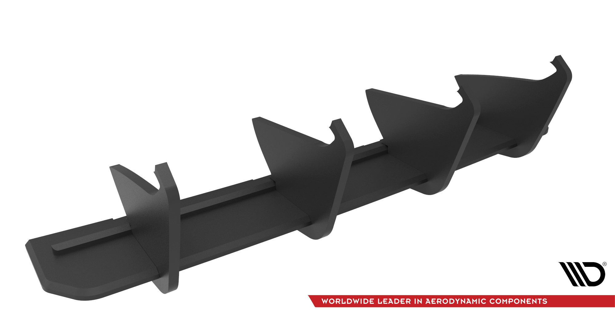 Heckansatz Diffusor passend für CUPRA Leon ST Mk1 FL schwarz matt