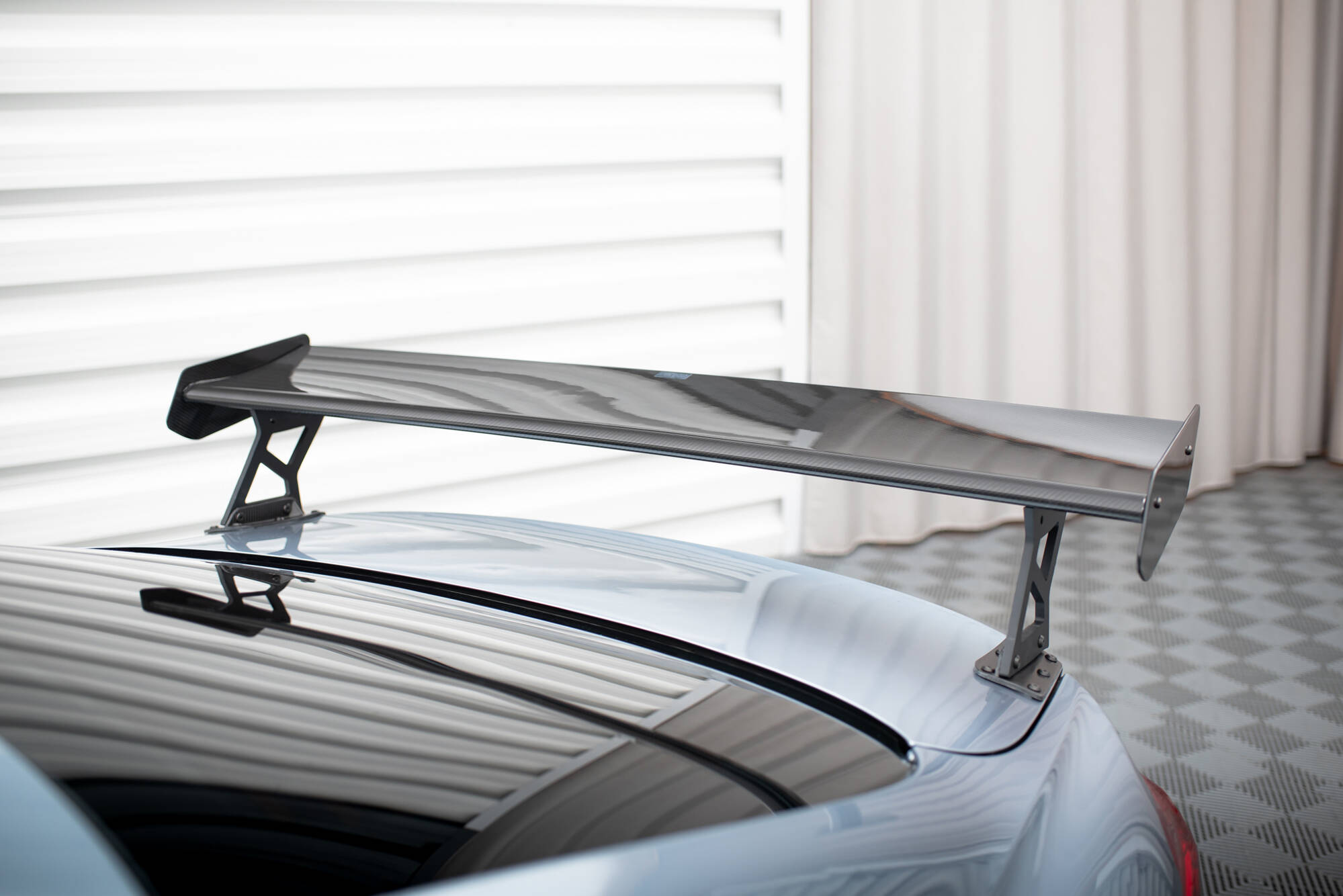 Carbon Heck Spoiler Heckflügel Standfuß Außen passend für BMW 4er F32 / 4 F32 M-Paket Coupe