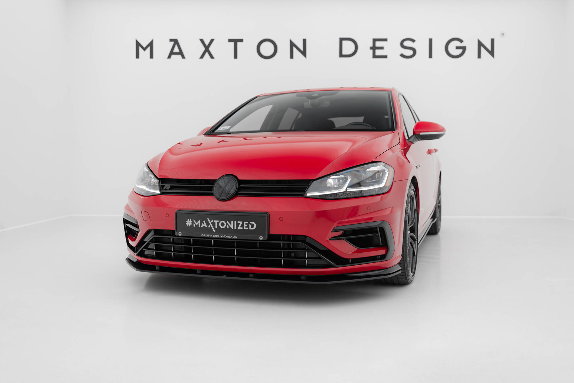Street Pro Spoilerlippe Front Ansatz passend für VW Golf R / R-Line Mk7 FL
