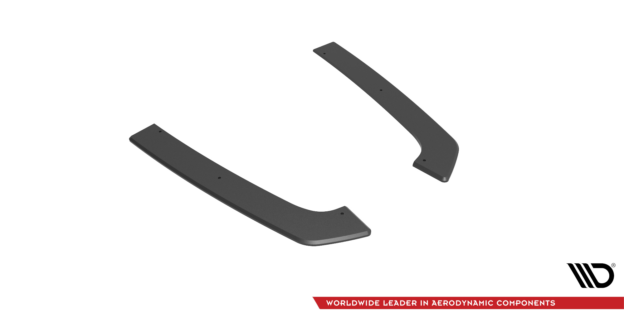 Street Pro Heck Ansatz Flaps passend für Lexus GS F Mk4 FL rot