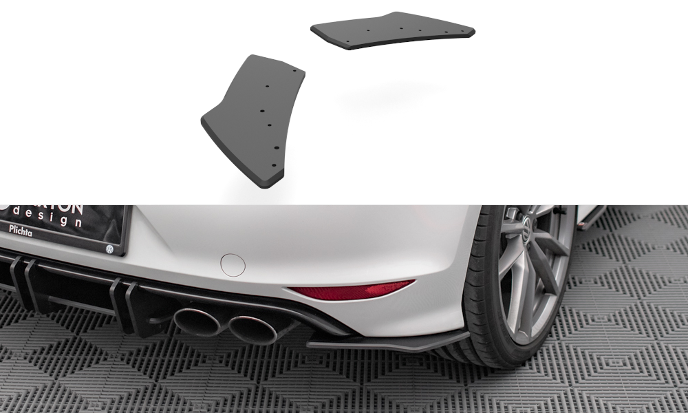 Street Pro Heck Ansatz Flaps passend für VW Golf R Mk7