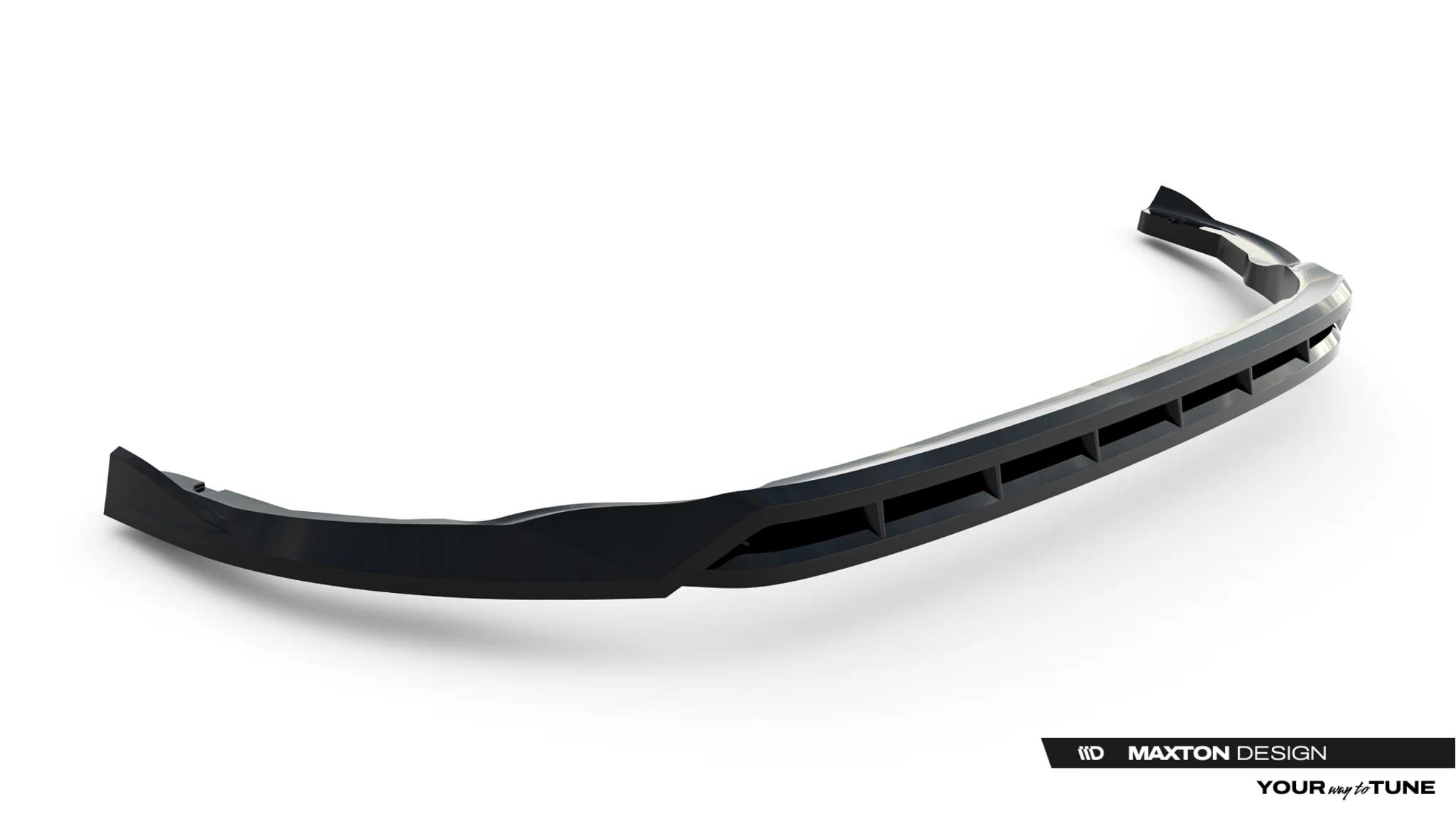 Frontlippe V.2 passend für VW Transporter T7 schwarz Hochglanz
