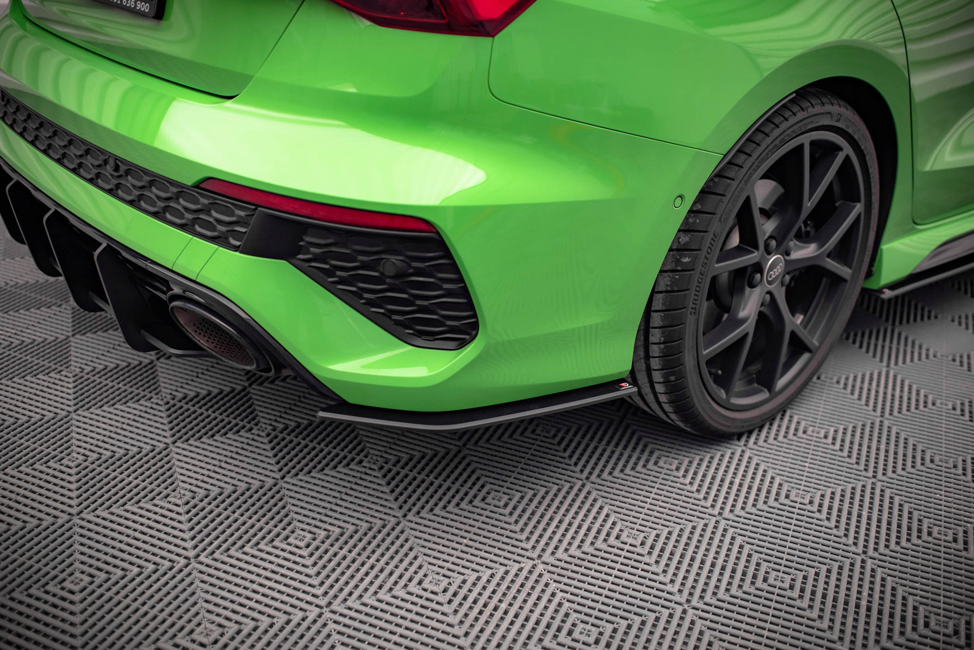 Street Pro Heck Ansatz Flaps passend für Audi RS3 Limousine 8Y