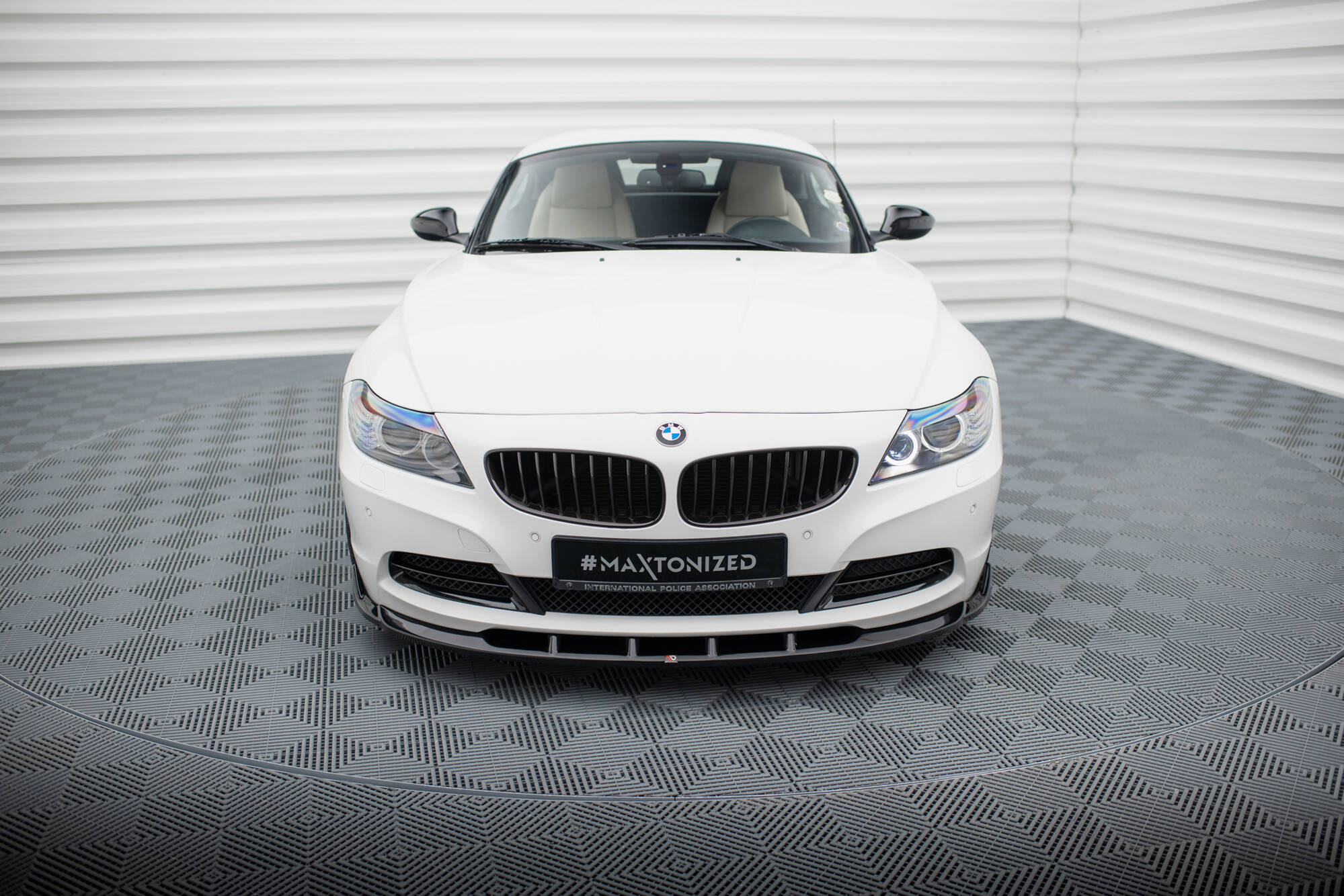 Street+ Spoilerlippe Front Ansatz V.1 passend für BMW Z4 E89 schwarz Hochglanz