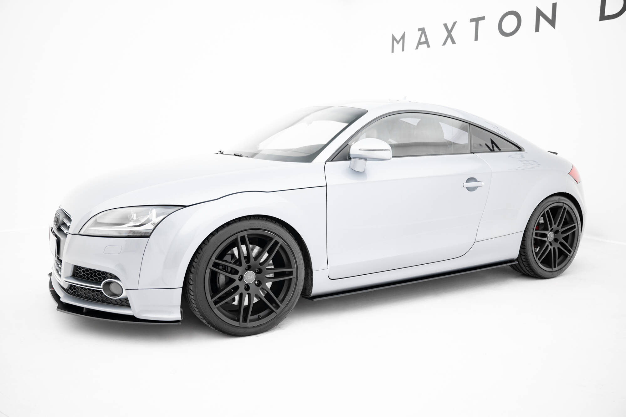 Street Pro Seitenschweller Leisten passend für Audi TT S / TT S-Line 8J FL rot