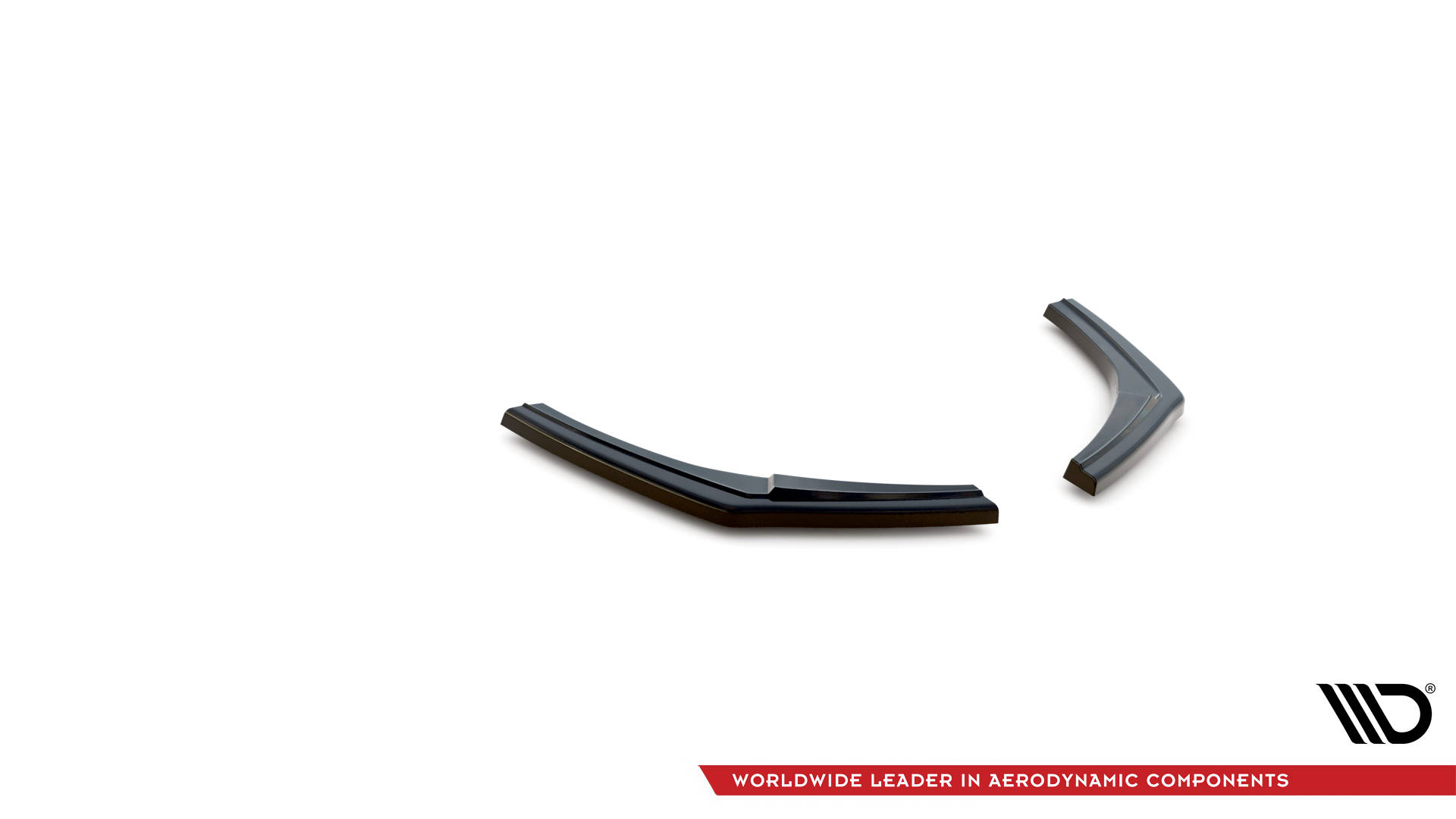 Heck Ansatz Flaps Diffusor für BMW 1er F20/F21 M-Power Facelift schwarz Hochglanz