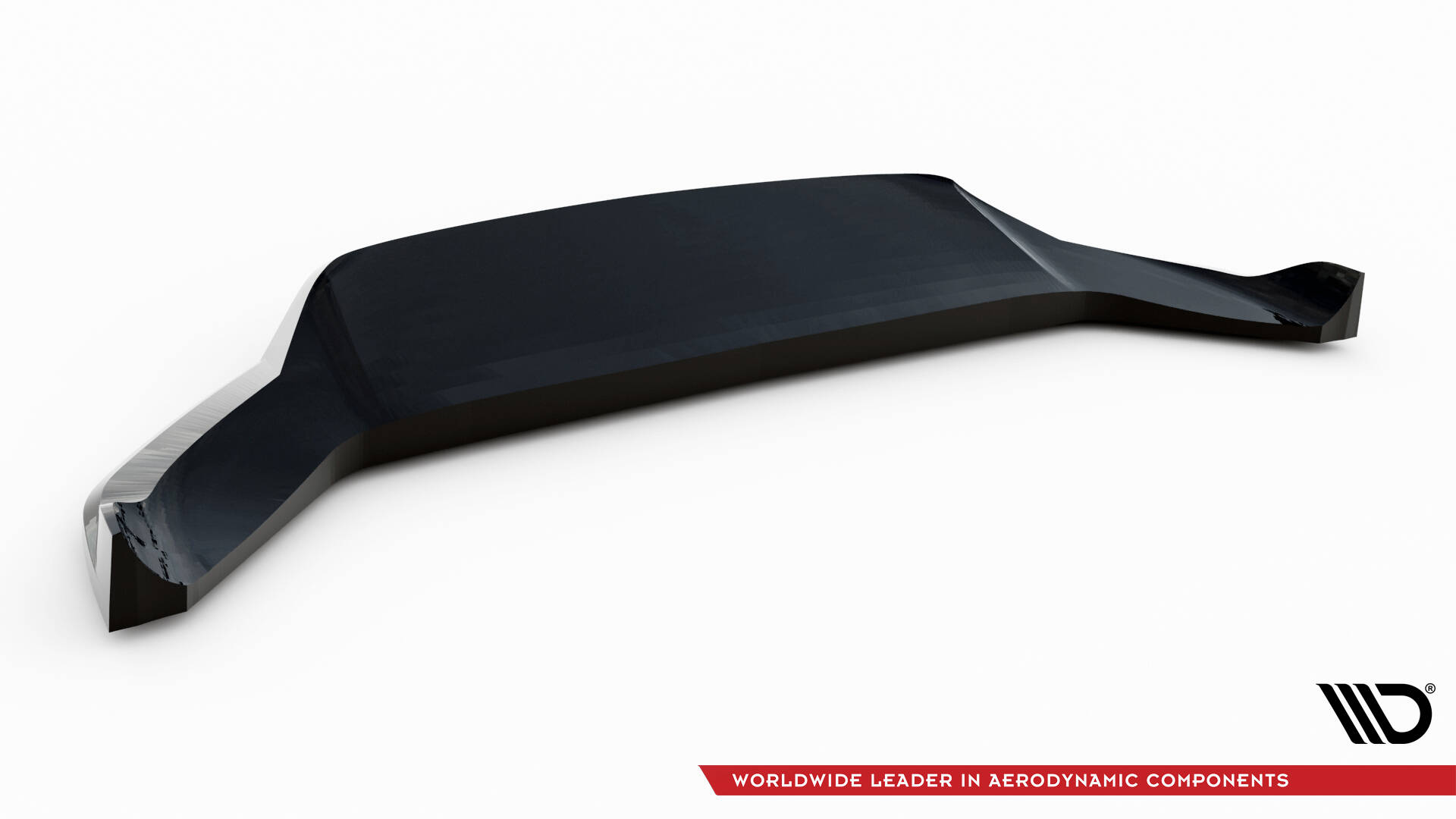 Frontlippe passend für Maserati Grecale GT / Modena Mk1 schwarz Hochglanz