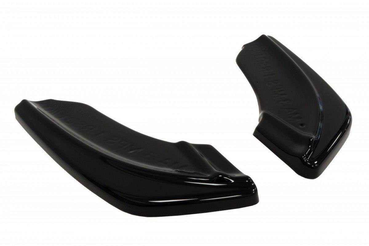 Heck Ansatz Flaps Diffusor für MAZDA 3 MPS MK1 PREFACE US-Spec Version schwarz Hochglanz