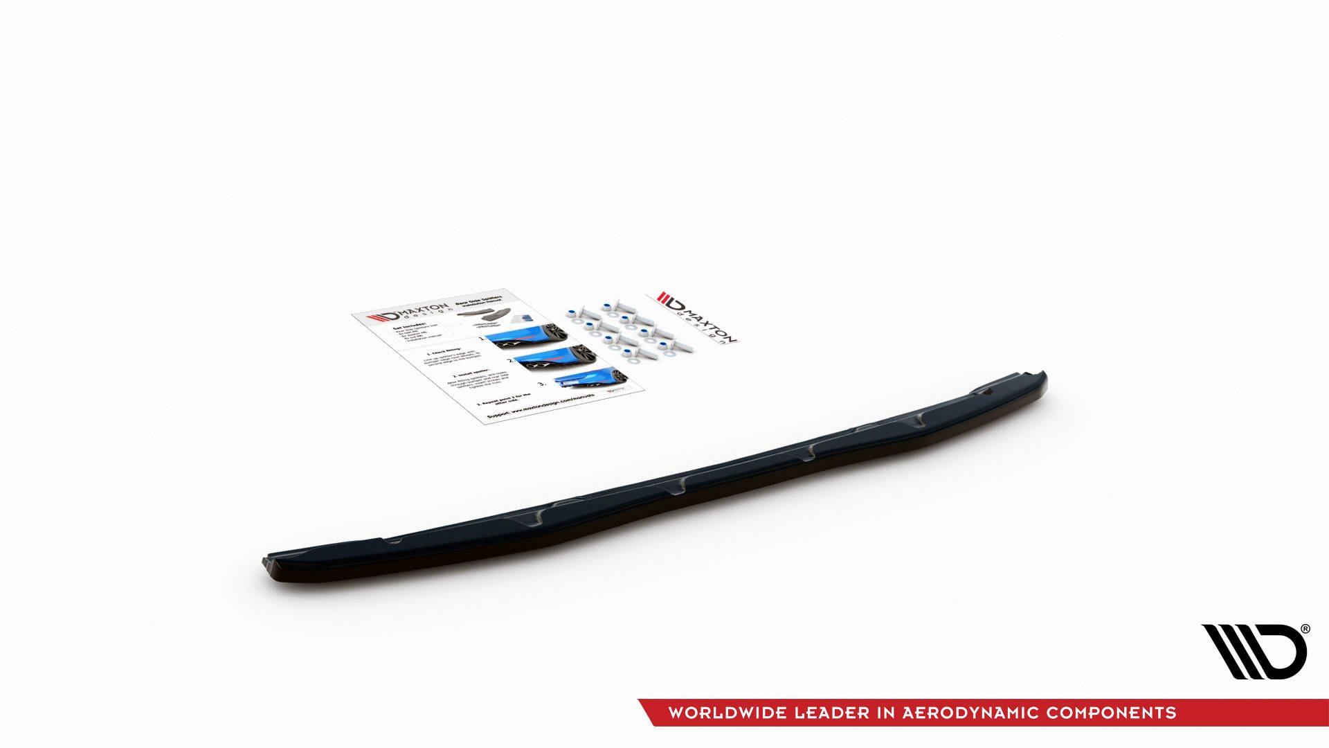Street+ Mittlerer Diffusor Heck Ansatz passend für BMW 4er M-Paket G22 / G23 / G22 FL / G23 FL schwarz Hochglanz