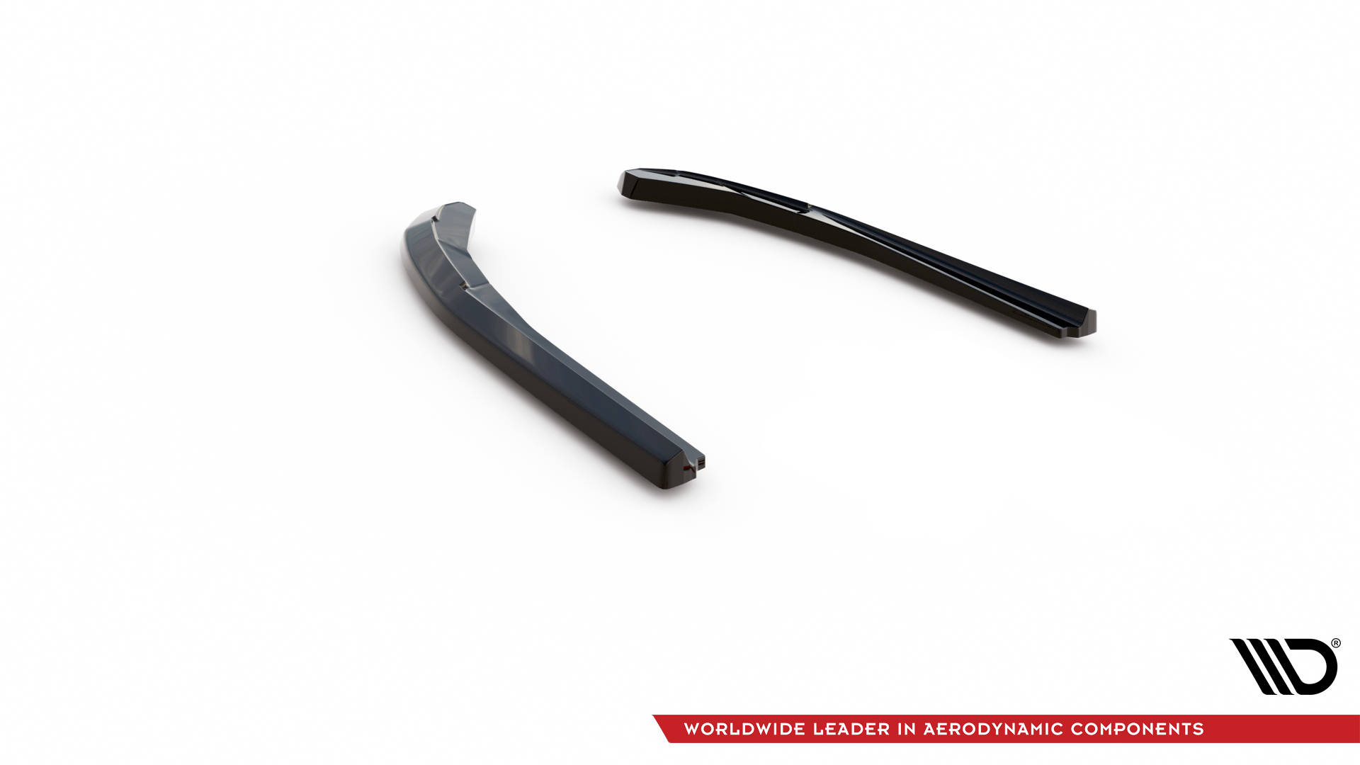 Street+ Heck Ansatz Flaps V.1 passend für BMW 4er Gran Coupe M-Paket G26 schwarz Hochglanz