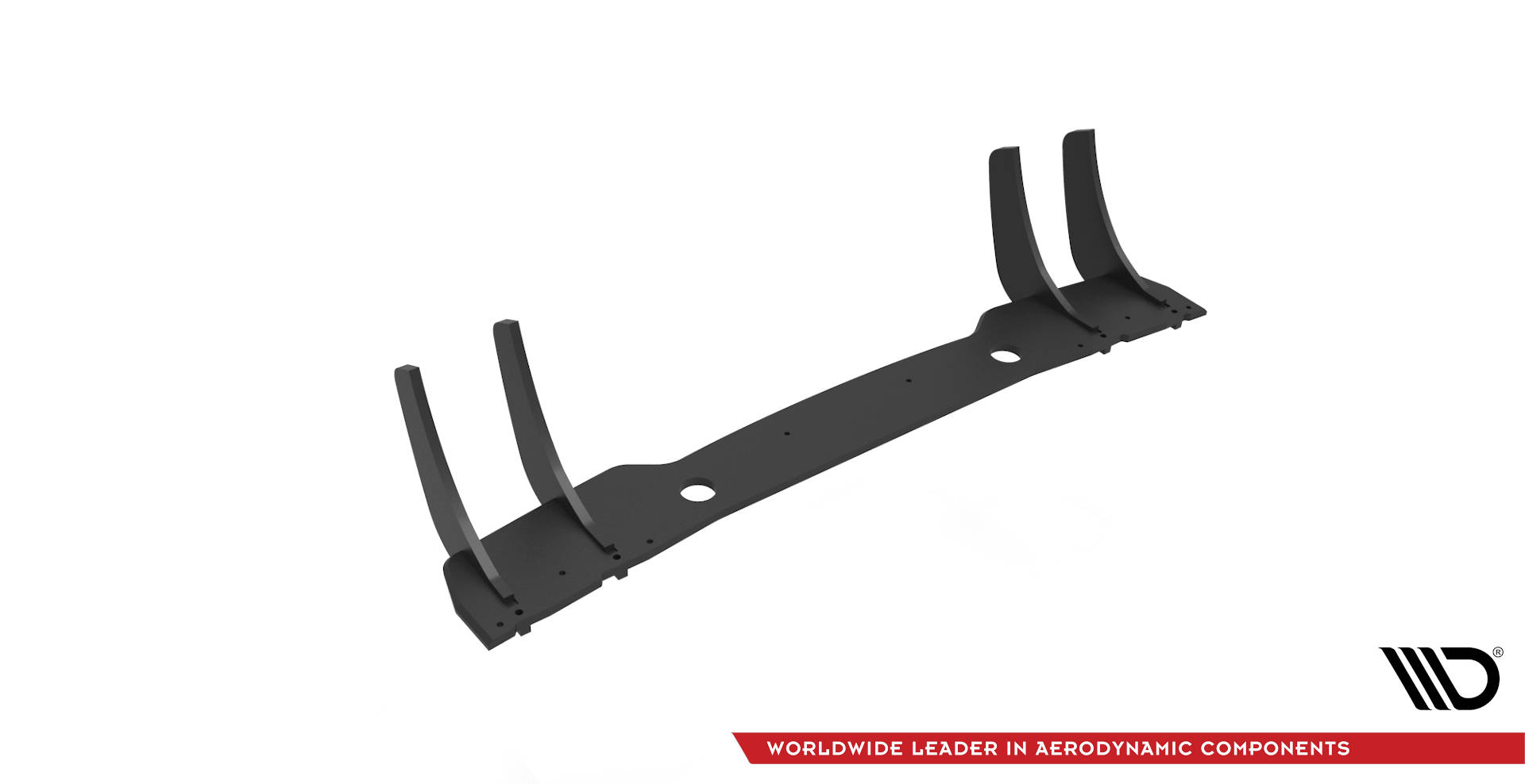 Street Pro Heckschürze Heck Ansatz Diffusor passend für Dodge Durango RT Mk3 rot