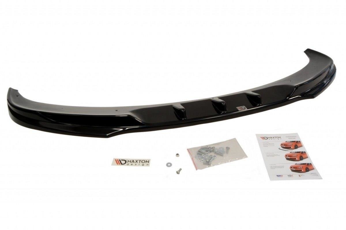 Street+ Spoilerlippe Front Ansatz passend für Mercedes Sprinter Mk2 schwarz Hochglanz