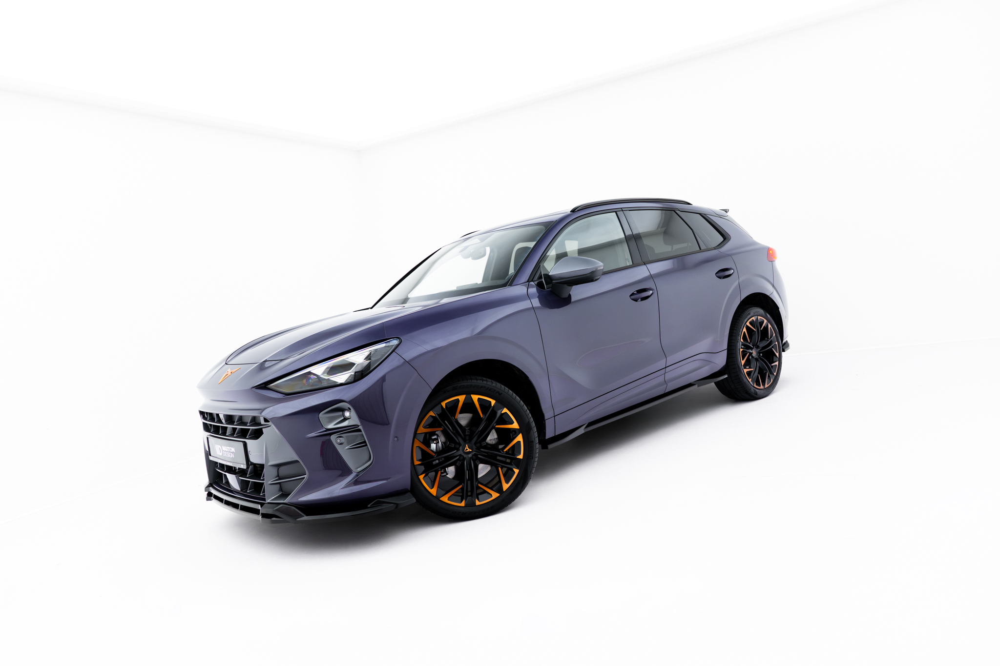 Frontlippe V.2 passend für CUPRA Terramar Mk1 schwarz Hochglanz