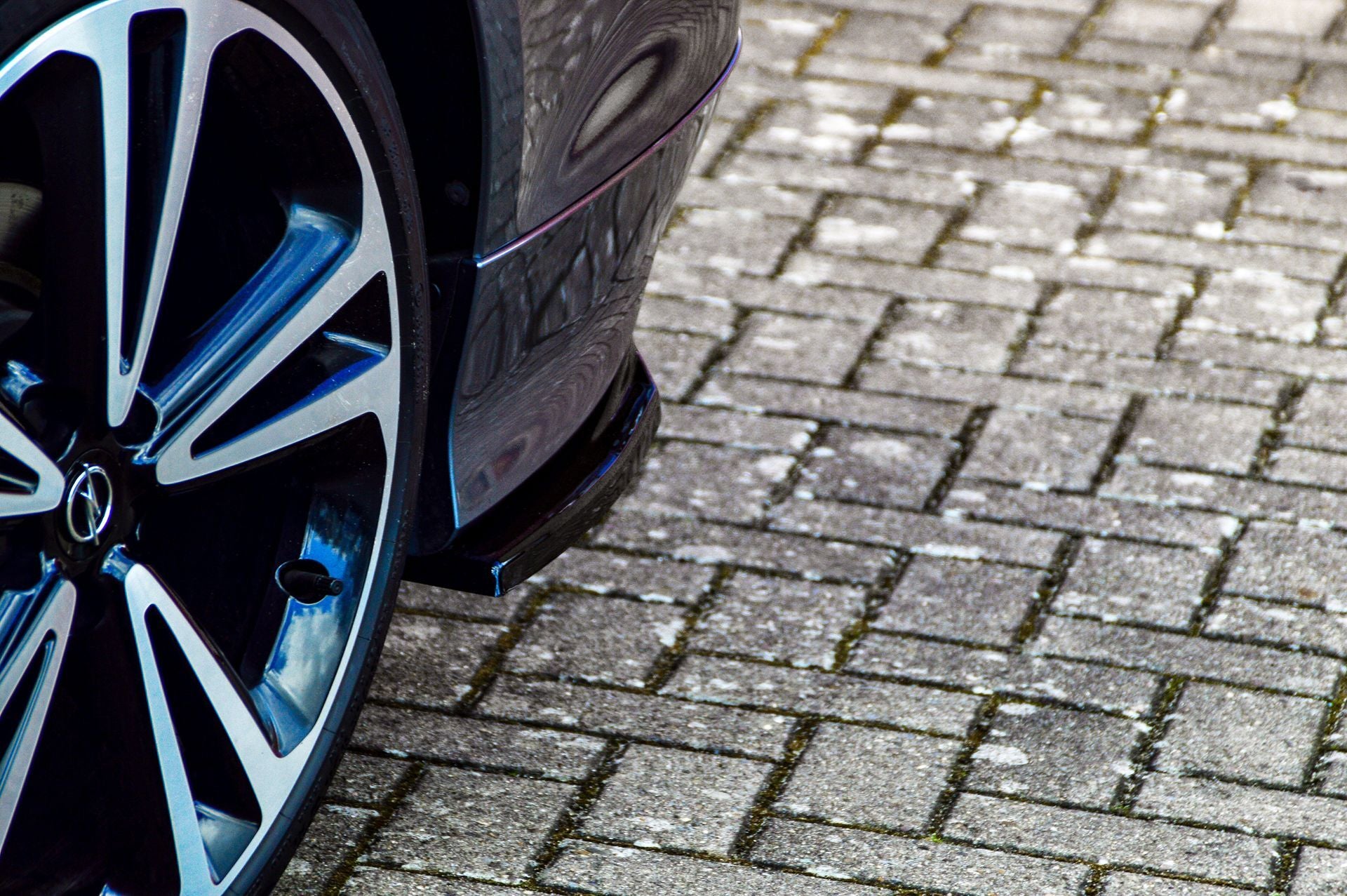 Heckanstz Seitenteile für Opel Insignia B Grandsport OPC Line ab 2021- Schwarz Glanz