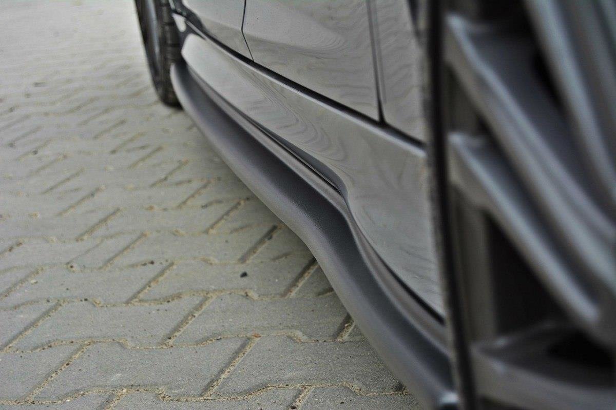 Street+ Seitenschweller Leisten passend für Ford Focus RS Mk3 schwarz Hochglanz