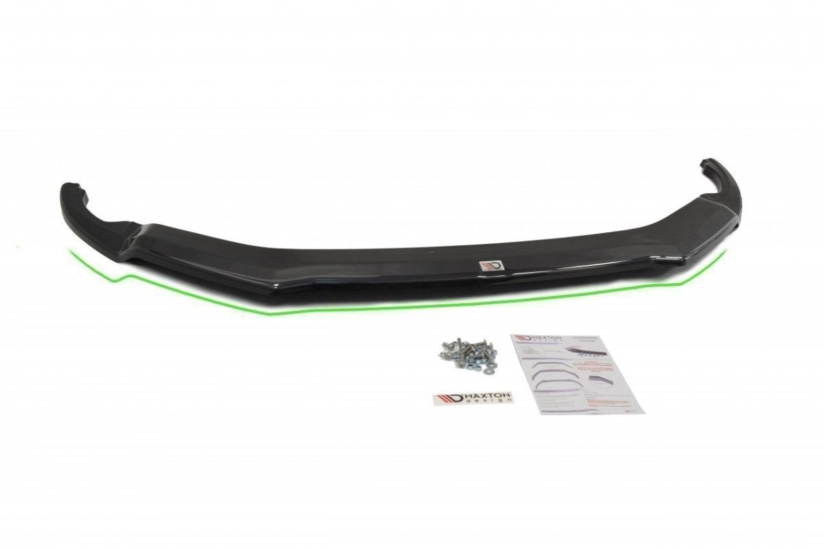 Street+ Spoilerlippe Front Ansatz V.3 passend für Audi R8 Mk.2 schwarz Hochglanz