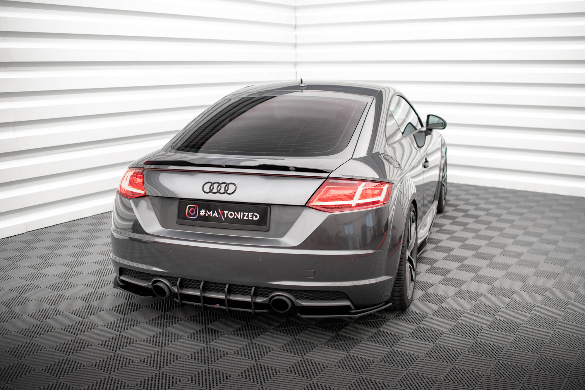 Street Pro Heck Ansatz Flaps passend für Audi TT S-Line 8S