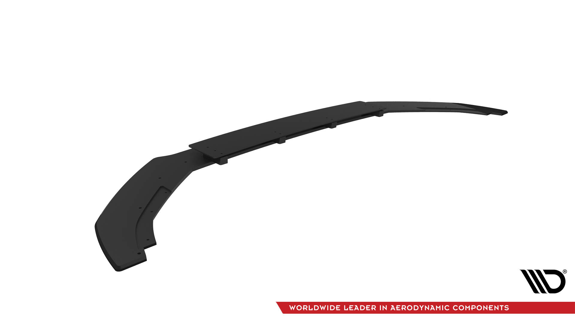 Street Pro Spoilerlippe Front Ansatz V.1 passend für VW Golf R Mk7 rot