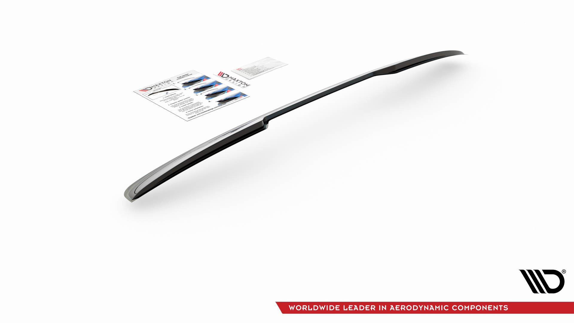 Heckscheiben Spoiler passend für Audi RS3 Limousine 8Y FL schwarz Hochglanz