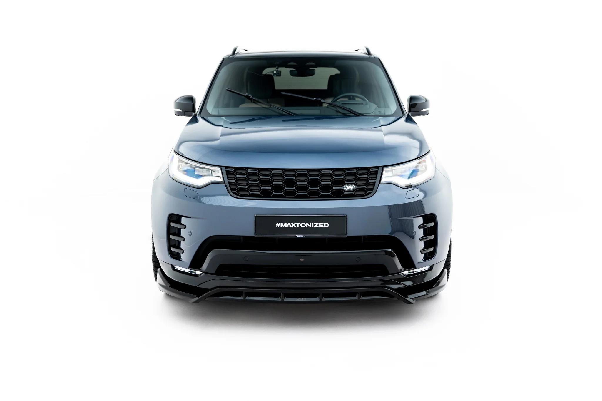 Street+ Spoilerlippe Front Ansatz passend für Land Rover Discovery HSE Mk5 Facelift schwarz Hochglanz
