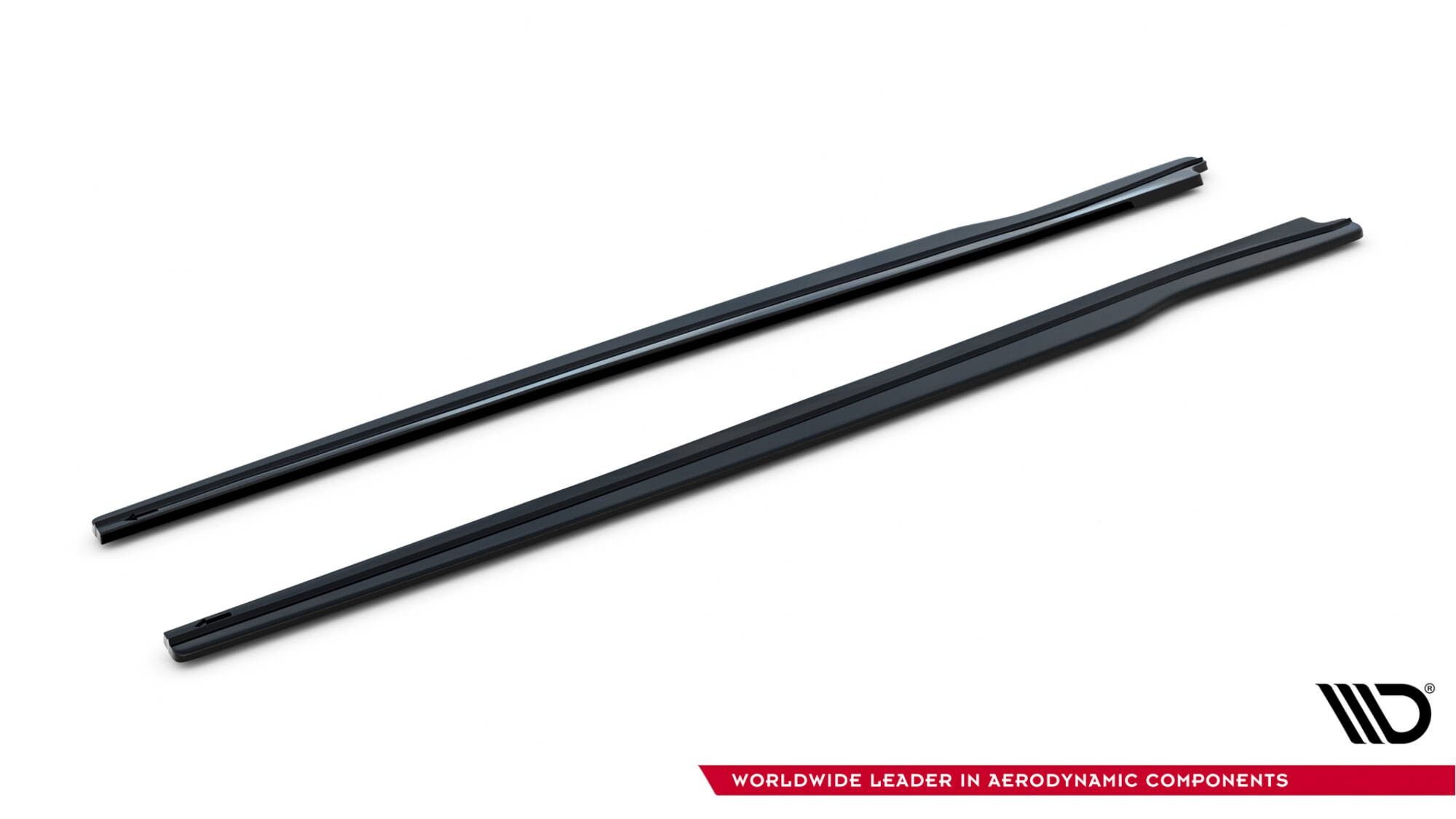 Seitenschweller Ansatz für Lexus RC Mk1 schwarz Hochglanz