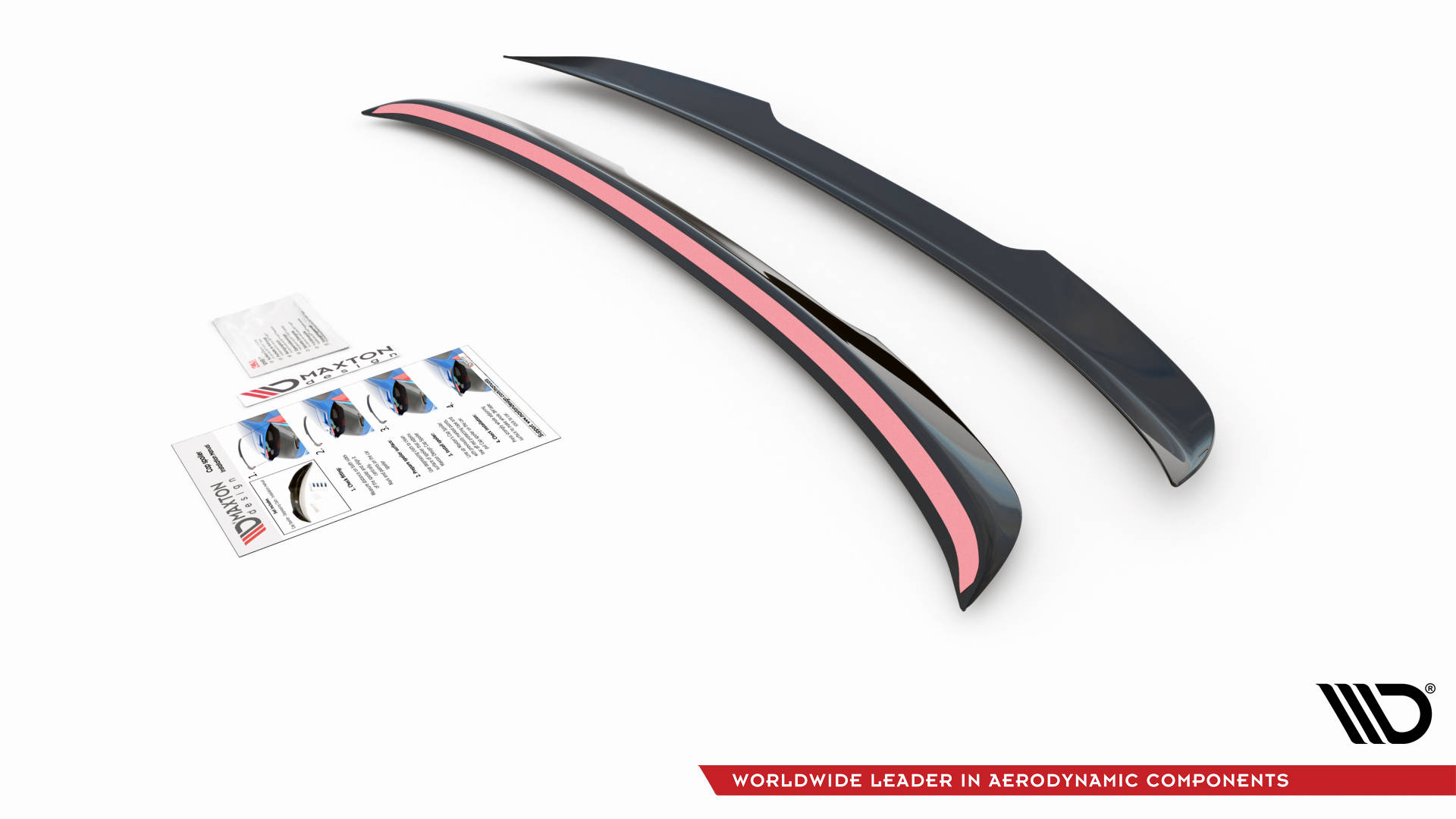 Heck Spoiler Aufsatz Abrisskante passend für Peugeot 508 GT Mk1 FL Carbon Look
