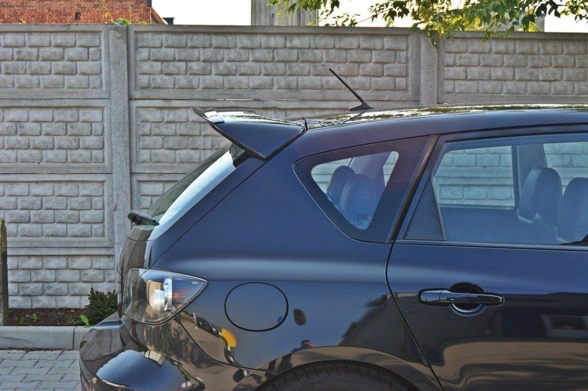 Spoiler CAP für MAZDA 3 MPS MK1 PREFACE schwarz Hochglanz