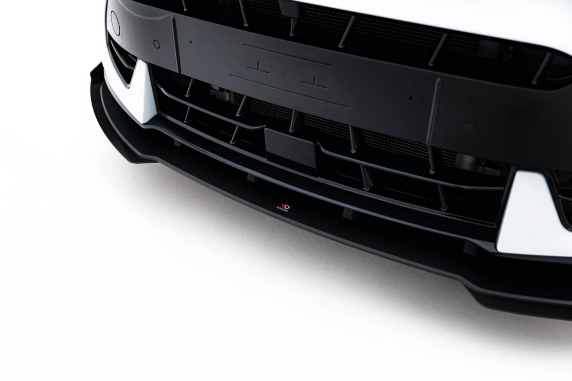 Frontlippe passend für CUPRA Formentor Mk1 FL roter Kern + Hochglanz Flaps