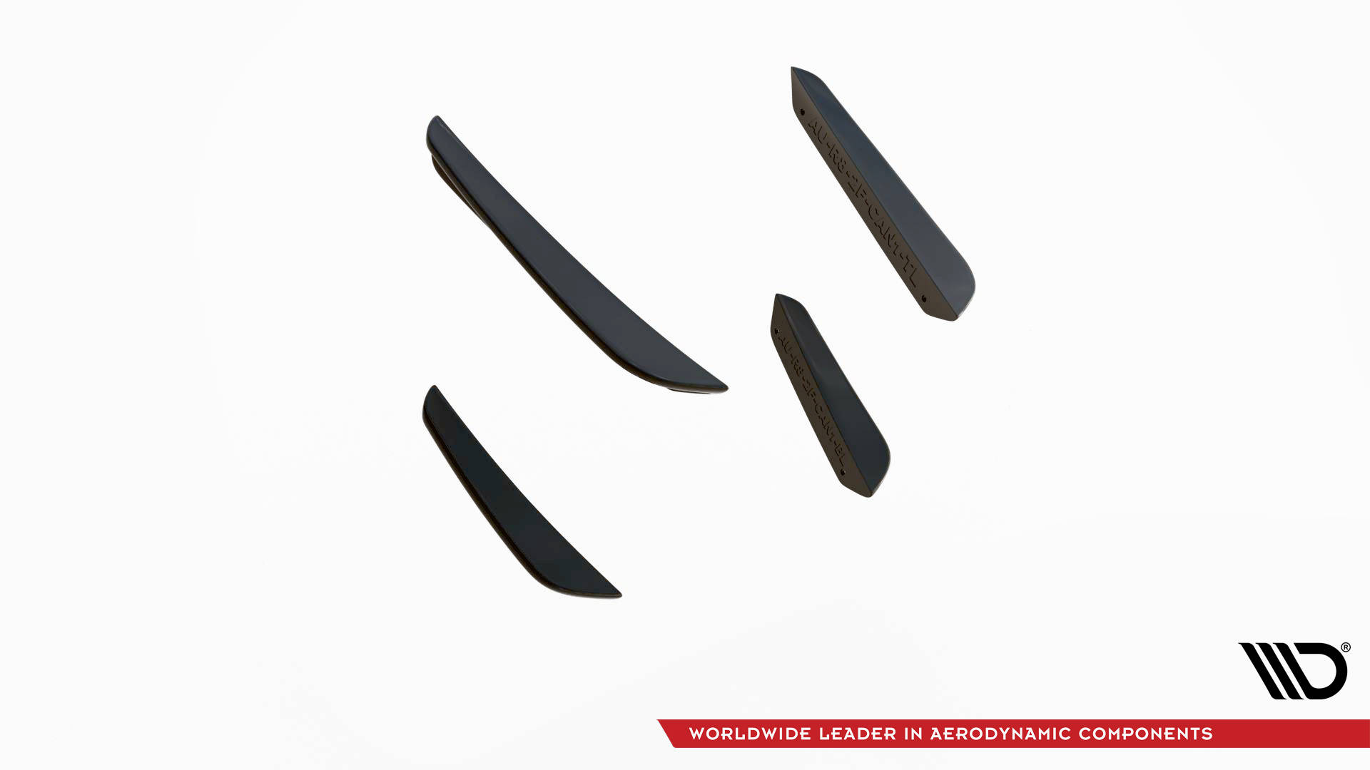 Stoßstangen Flaps Wings vorne Canards passend für Audi RS3 Sportback 8Y FL