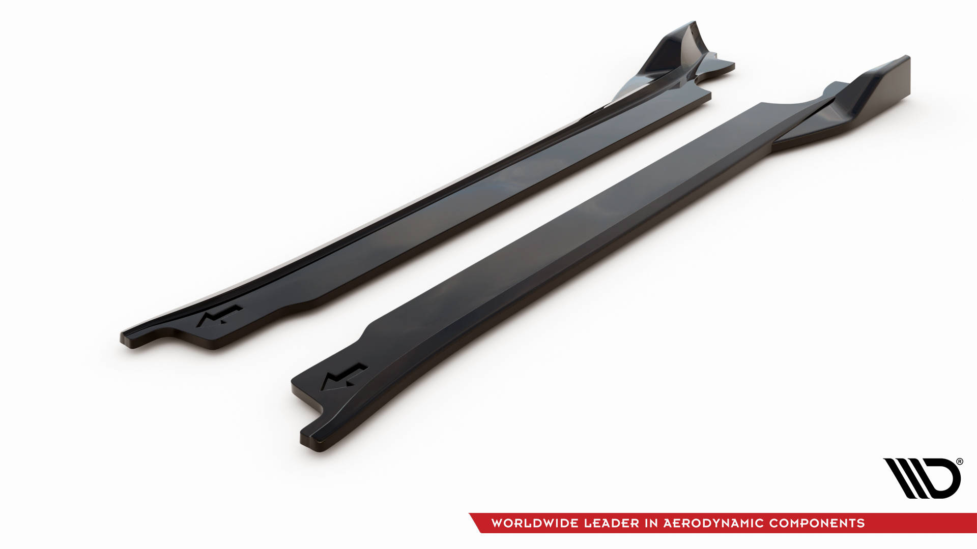 Street+ Seitenschweller Leisten V.2 passend für Porsche 911 Carrera Aero / Carrera GTS 992 schwarz Hochglanz