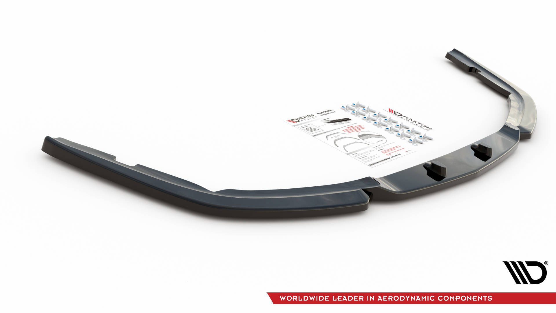 Street+ Spoilerlippe Front Ansatz V.3 passend für Honda Accord Mk7 Type-S schwarz matt