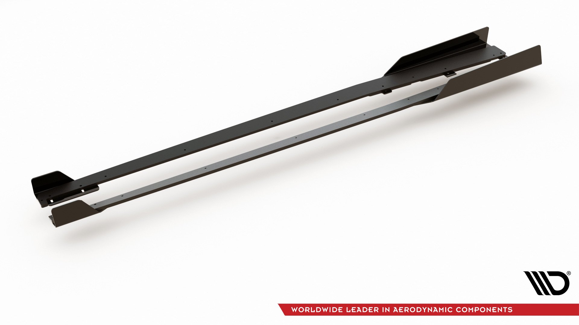 Street Pro Seitenschweller Ansatz + Flaps für Audi RS3 8V Sportback schwarz Hochglanz