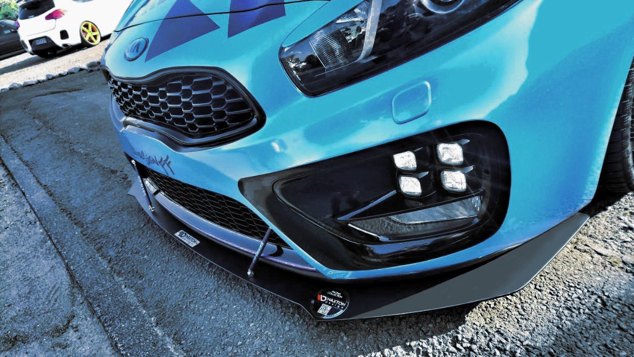 Street Pro Spoilerlippe Front Ansatz passend für Kia CEE"D / PRO CEE"D GT MK2