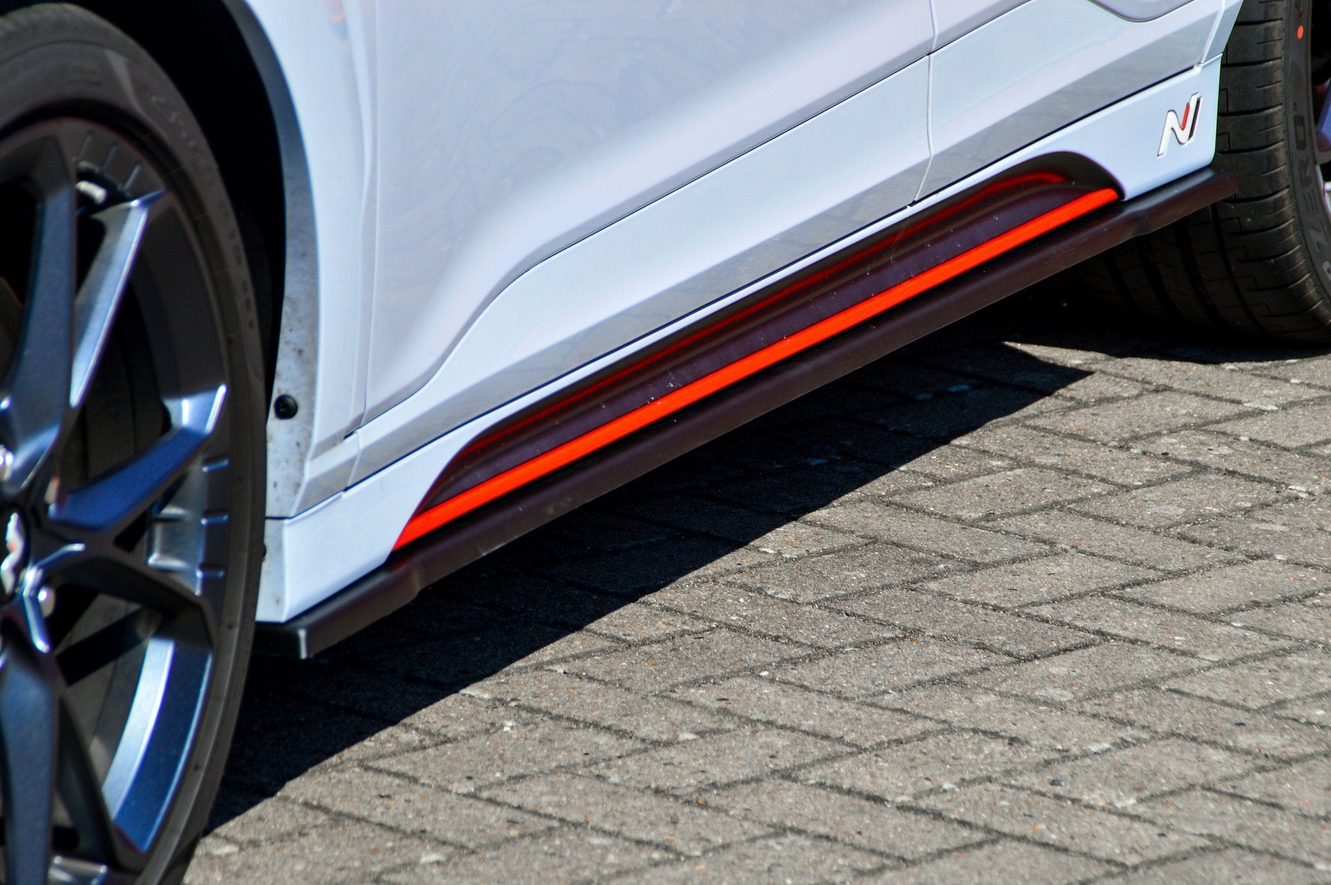 CUP Seitenschweller für Hyundai Kona N + N-Line ab Bj.2020- Carbon Optik
