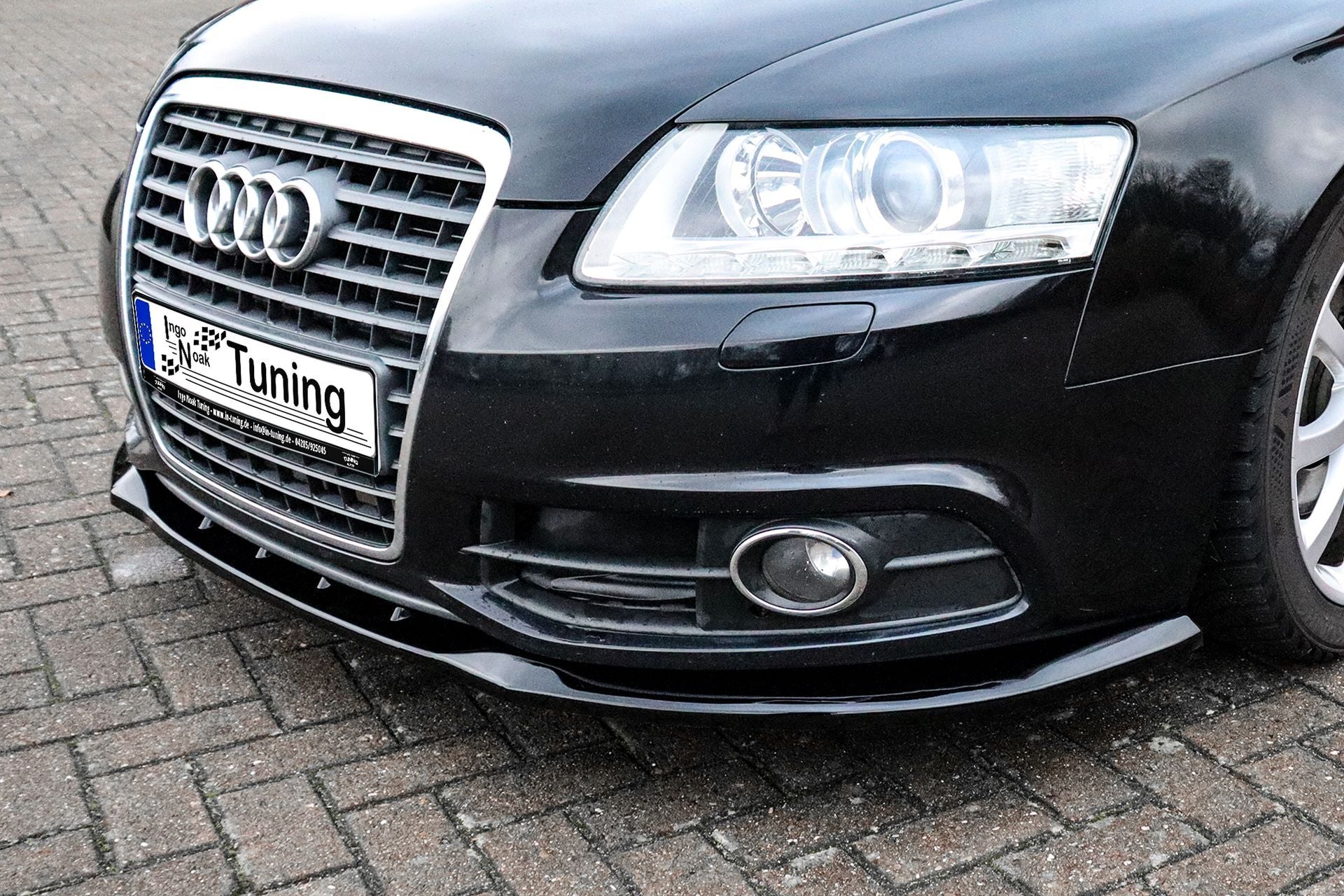 Spoilerschwert Cuplippe V2 aus ABS für Audi A6 4F S-Line Facelift OEM Optik
