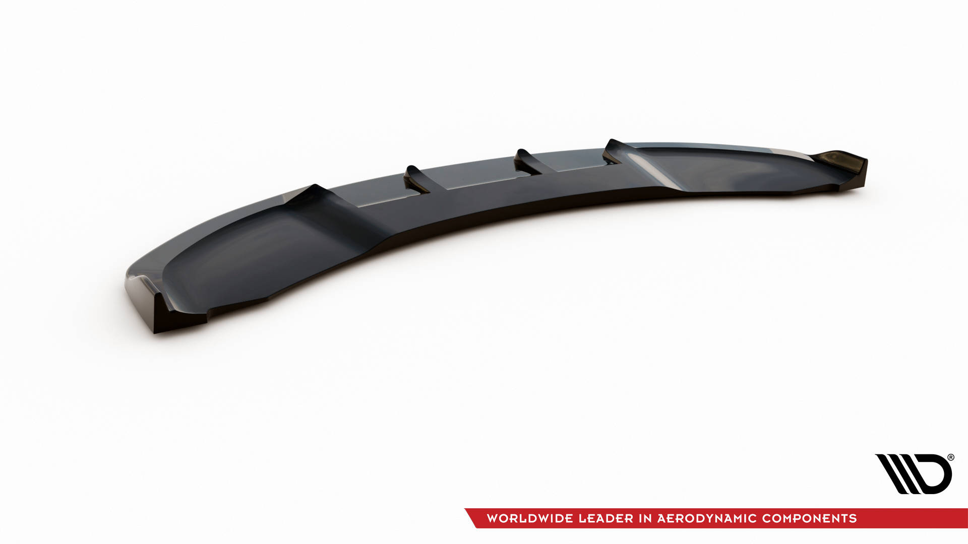 Street+ Spoilerlippe Front Ansatz V.3 passend für Mini Cooper John Cooper Works R56 schwarz Hochglanz