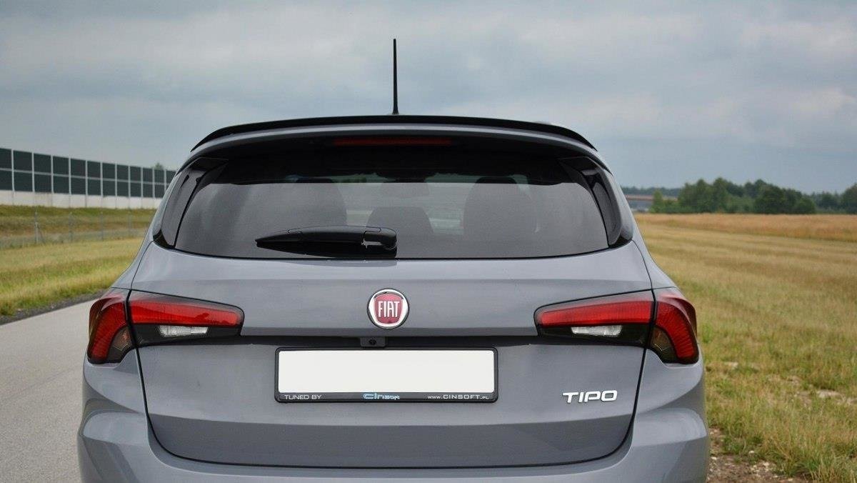 Spoiler CAP für Fiat Tipo S-Design SW schwarz Hochglanz