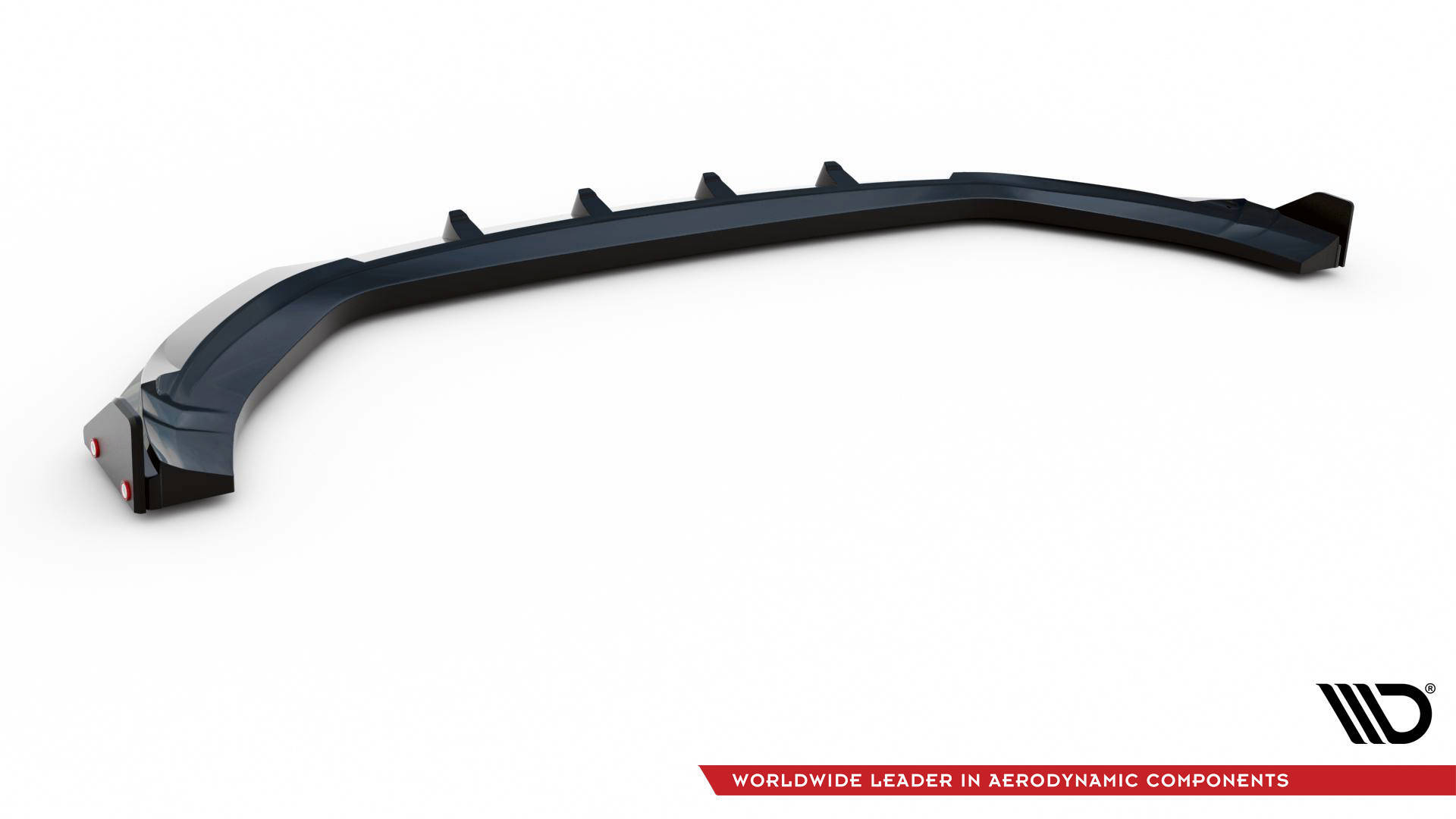 Street+ Spoilerlippe Front Ansatz V.2 + Flaps passend für Hyundai Kona N Mk1