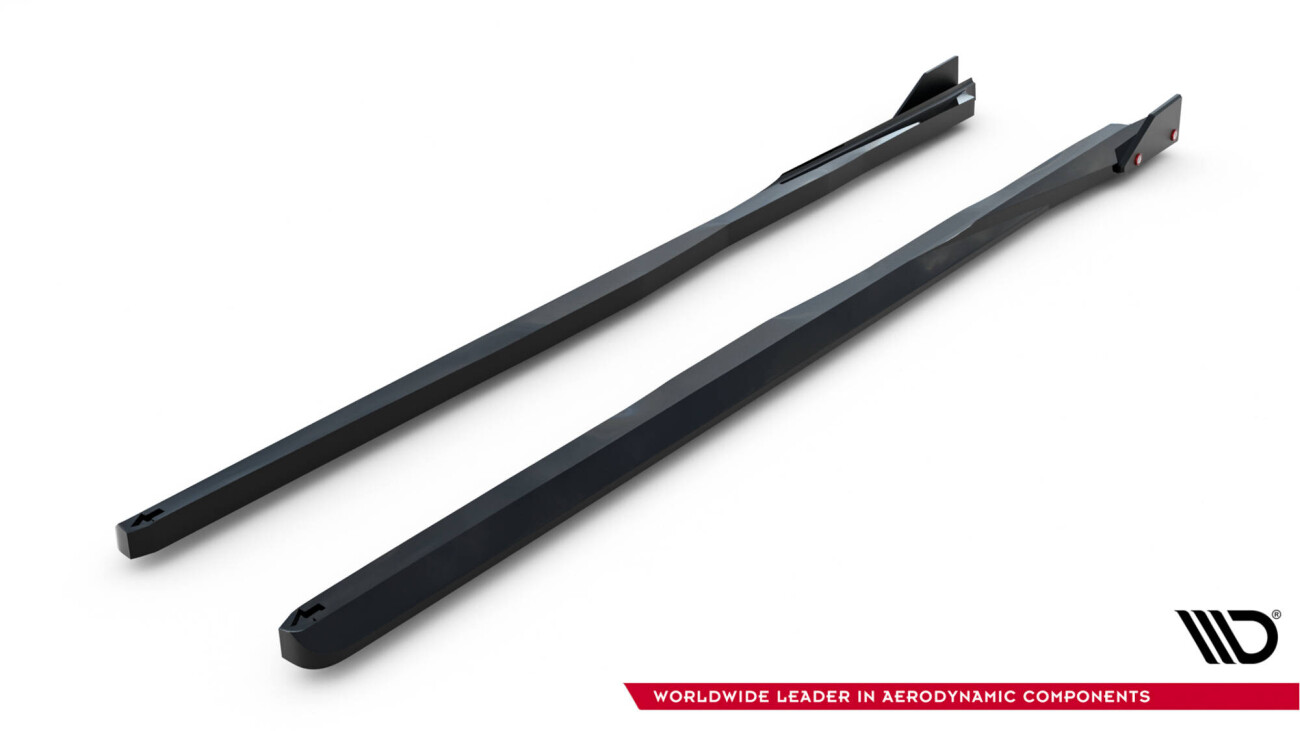 Seitenschweller Ansatz (Paar) + Flaps passend für Toyota GR Yaris Mk4 Facelift