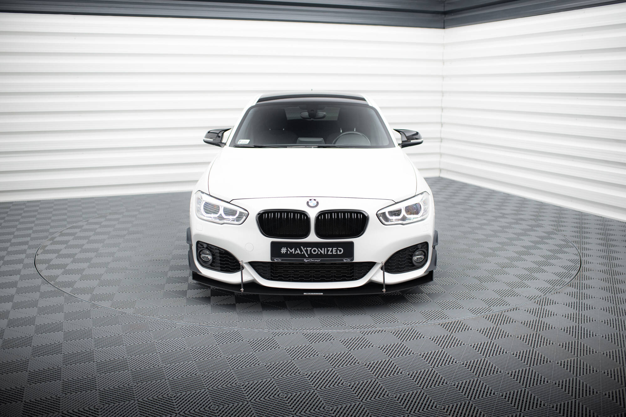 Racing Front Ansatz V.2 für BMW 1er F20/F21 M-Power FACELIFT