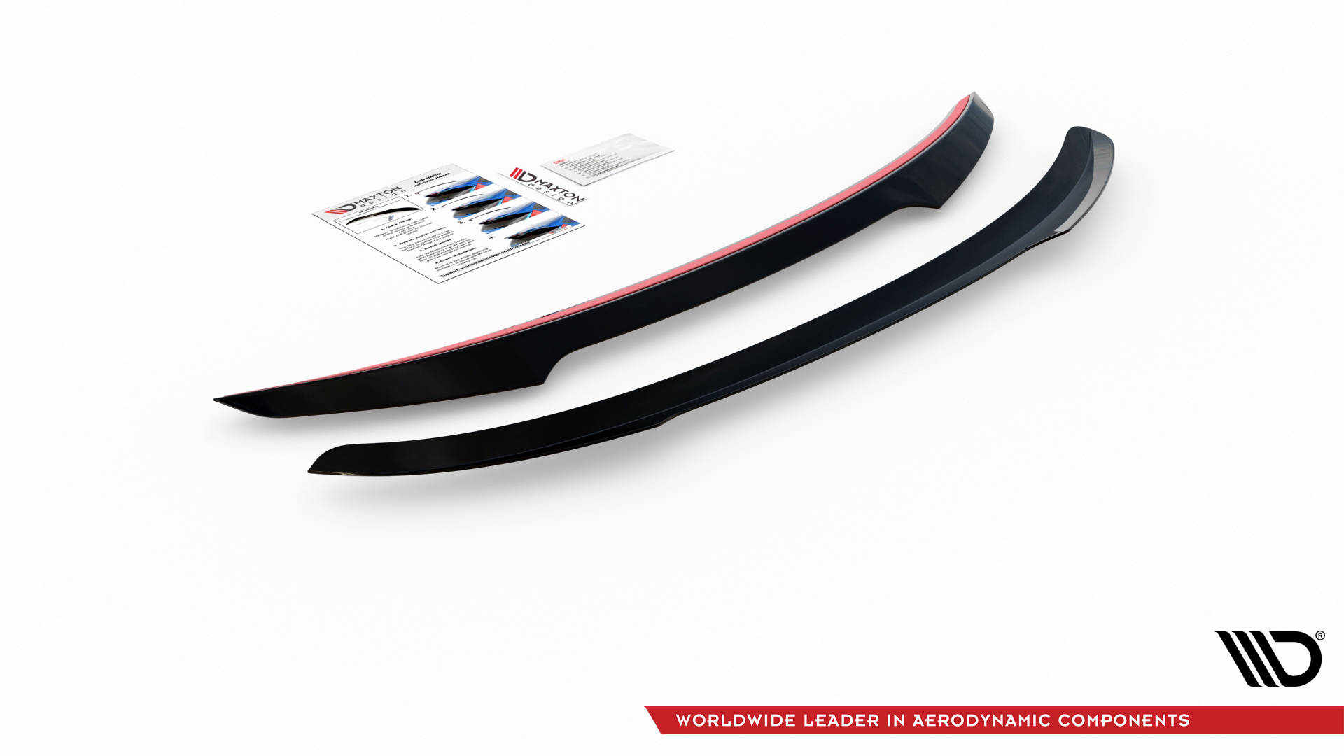 Heckspoiler Lippe passend für Maserati Ghibli Modena Mk3 FL schwarz Hochglanz