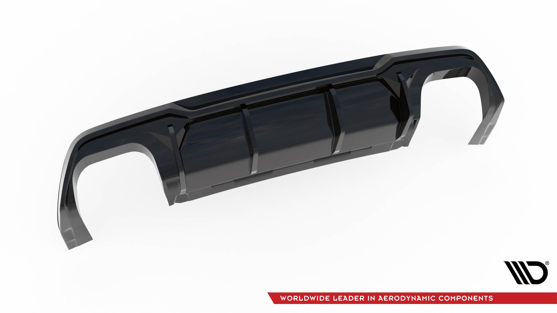 Heckansatz Diffusor V.3 passend für CUPRA Formentor VZ Mk1 / Mk1 FL schwarz Hochglanz