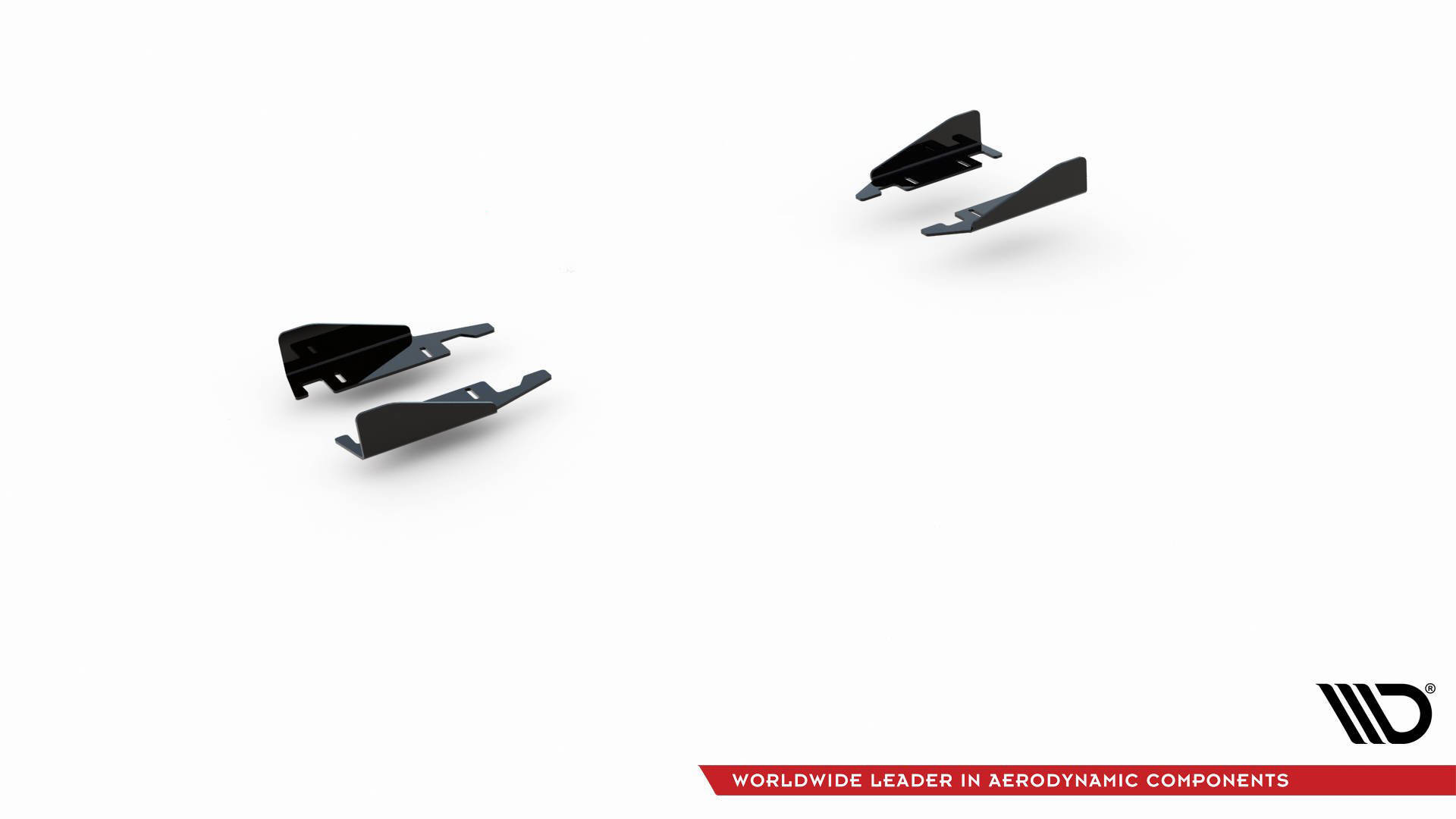 Seitenschweller Flaps passend für VW Golf GTI Clubsport Mk8 FL schwarz Hochglanz