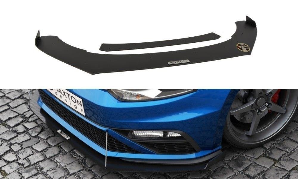 Racing Front Ansatz für Mit Flügeln VW Polo GTI Mk5 Facelift