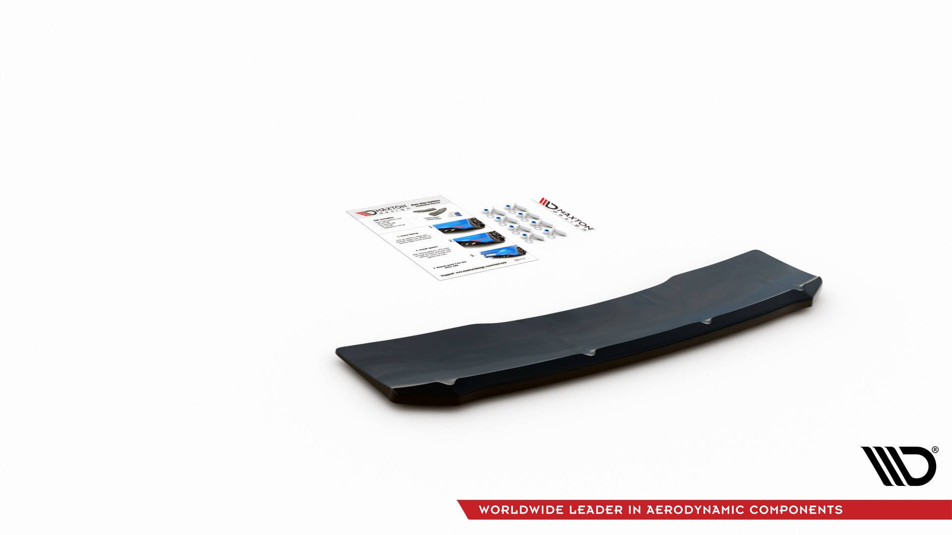 Street+ Mittlerer Diffusor Heck Ansatz RACE passend für Audi S5 Sportback / Coupe F5 FL Carbon Look