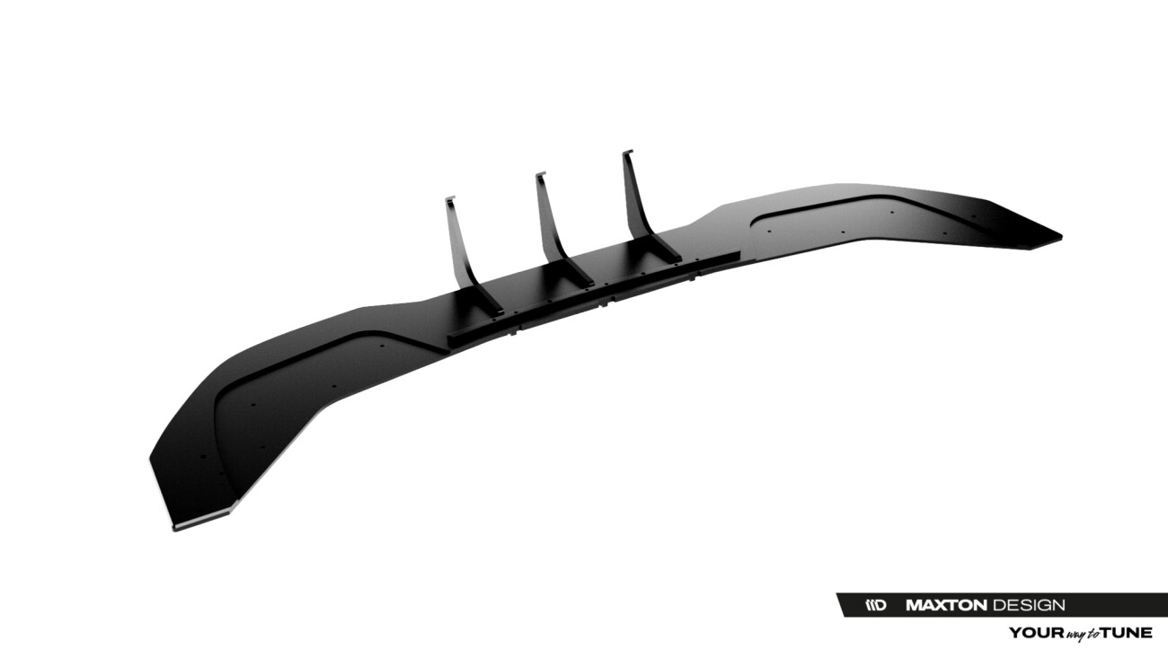 Street Pro Heckschürze passend für Cupra Leon Hatchback Mk1 Facelift schwarz matt