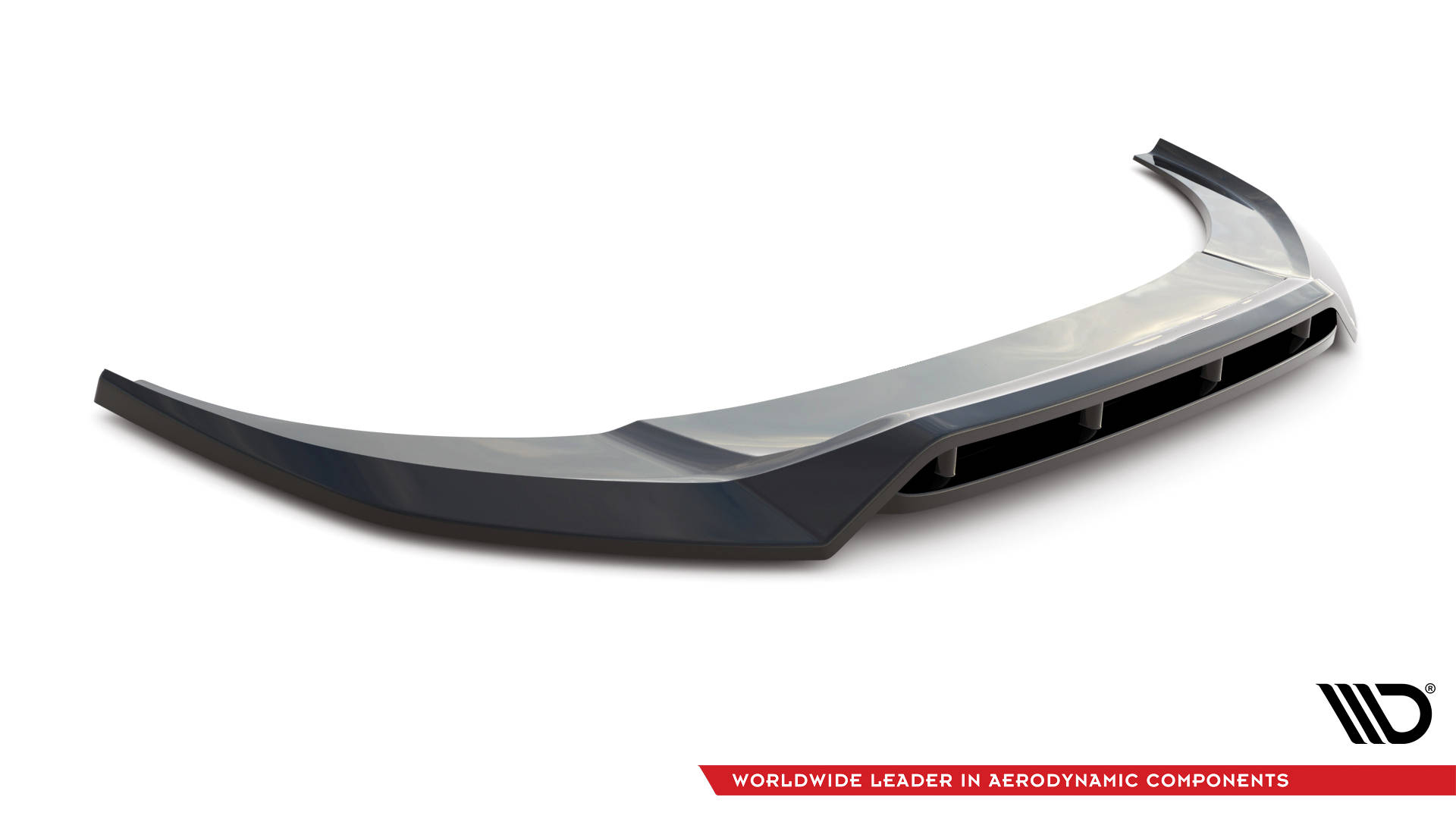 Street+ Spoilerlippe Front Ansatz V.3 passend für Audi RSQ8 Mk1 schwarz Hochglanz