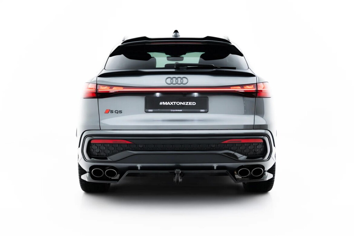 Diffusor RACE passend für Audi SQ5 Sportback / SUV Mk3 schwarz Hochglanz