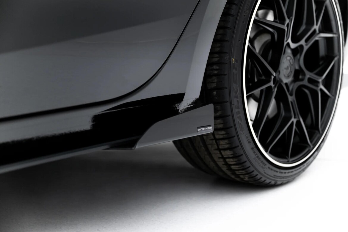 Seitenschweller Flaps passend für Cupra Leon ST / Hatchback Mk1 Facelift schwarz Hochglanz